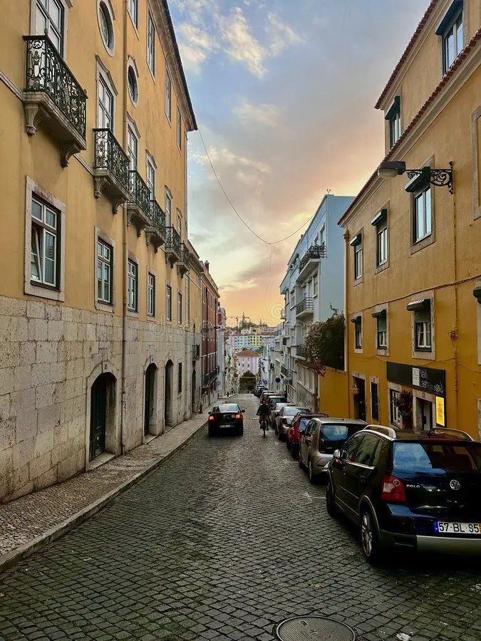 Lisbon and the Carmo Convent, Portugal