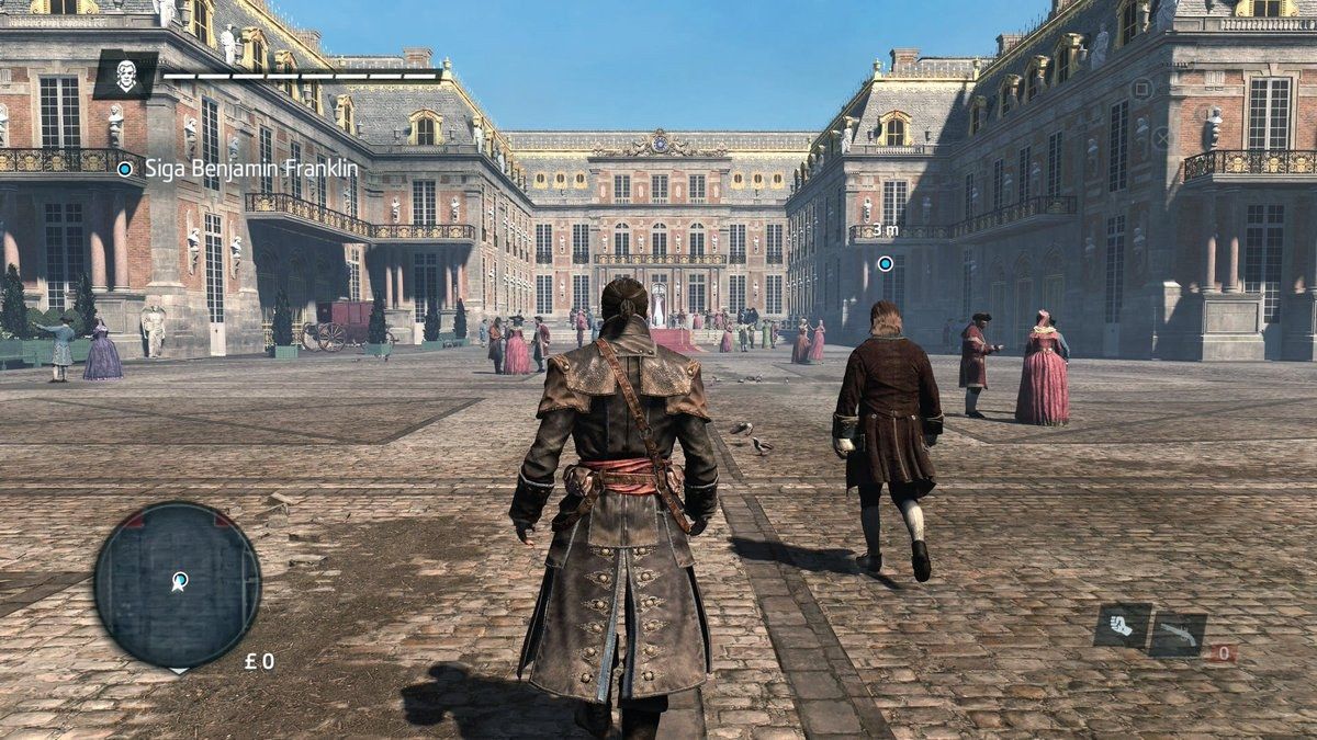 Versailles in Assassin's Creed Rogue