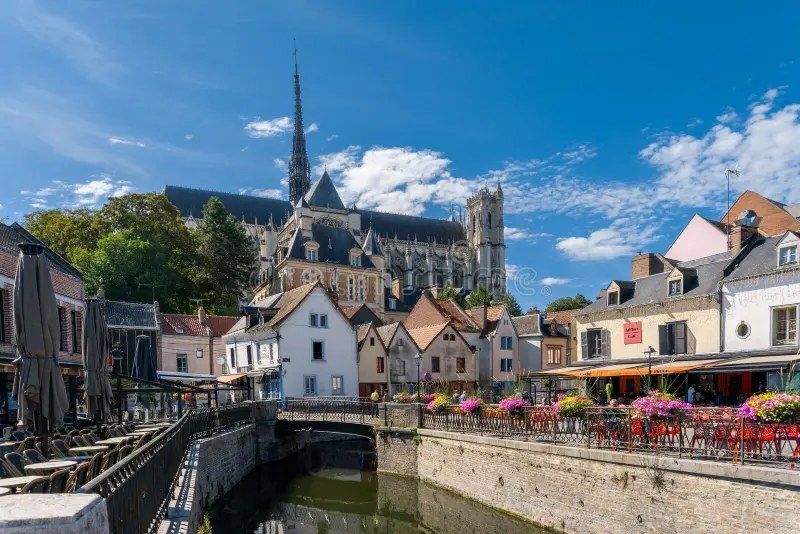 Amiens Cathedral and old town, Hauts-de-France