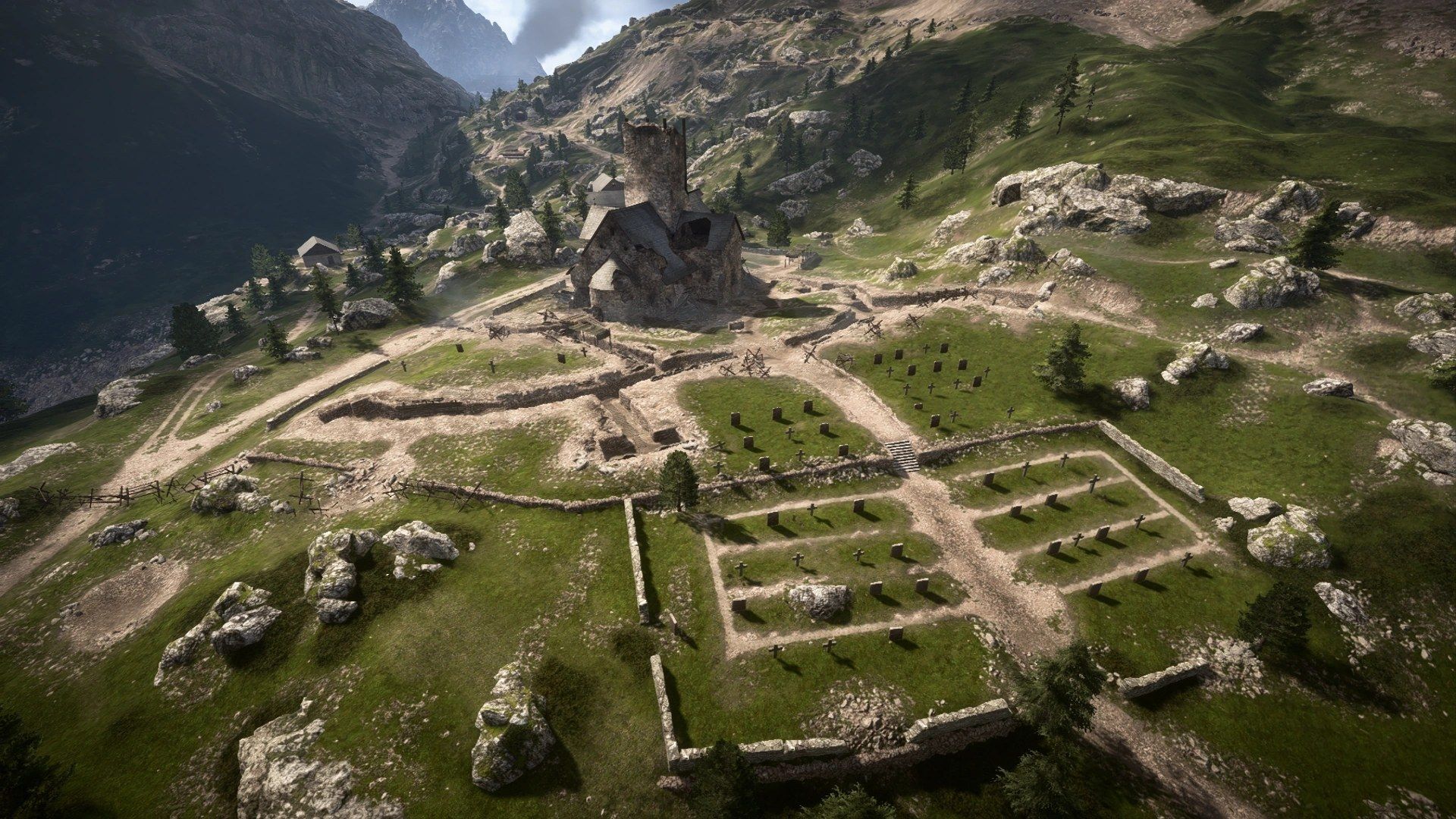 Monte Grappa in Battlefield 1