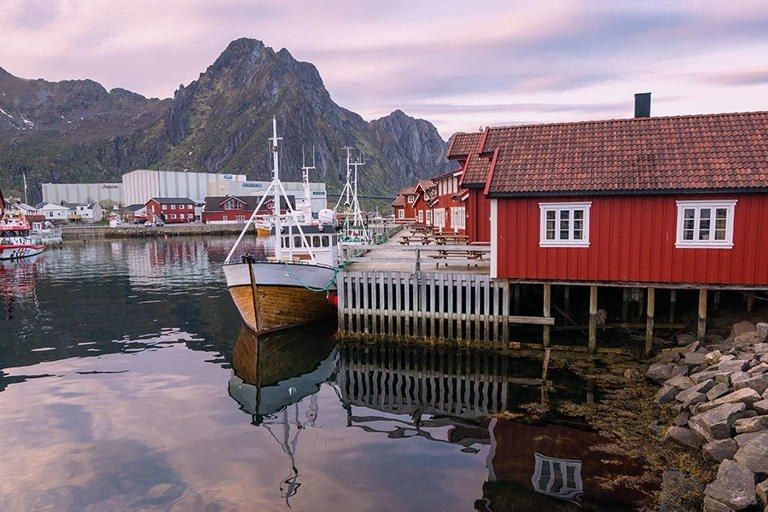 Svolvær and the Lofoten War Memorial Museum, Nordland