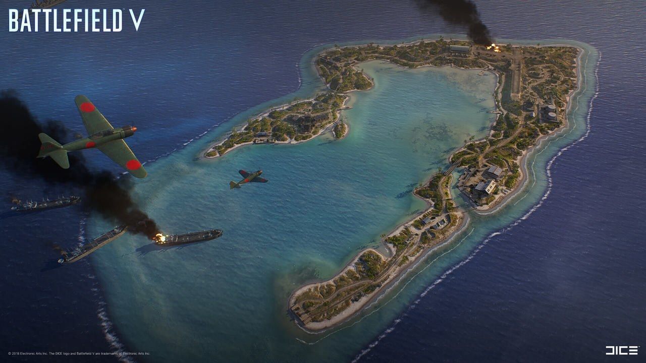 Wake Island in Battlefield V