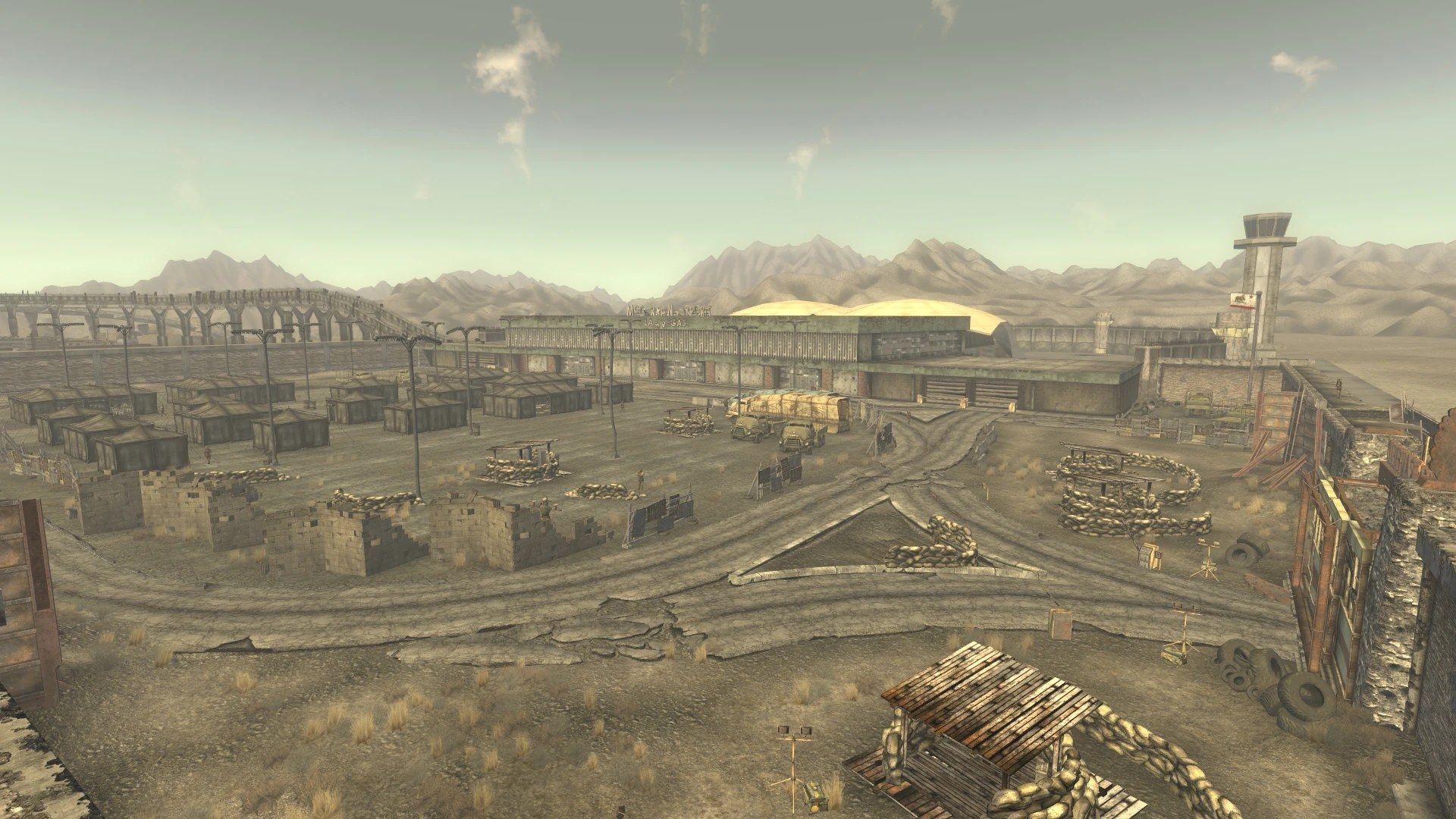 Camp McCarran in Fallout: New Vegas