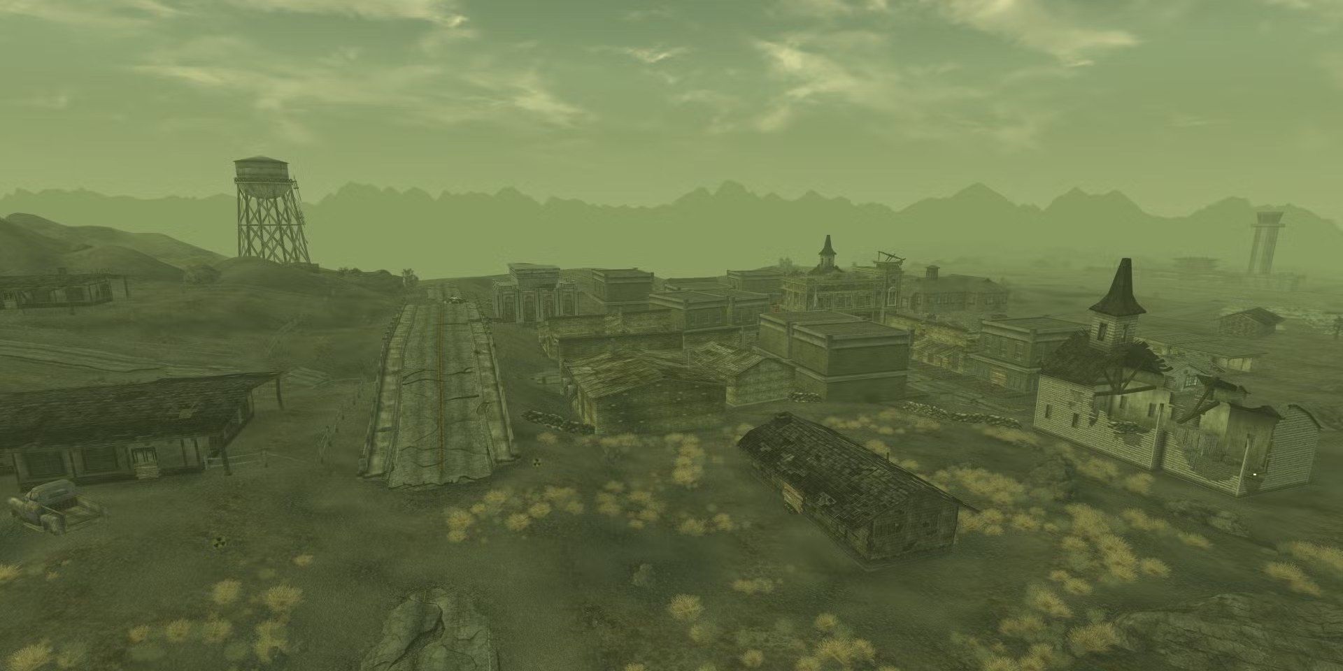 Camp Searchlight in Fallout: New Vegas
