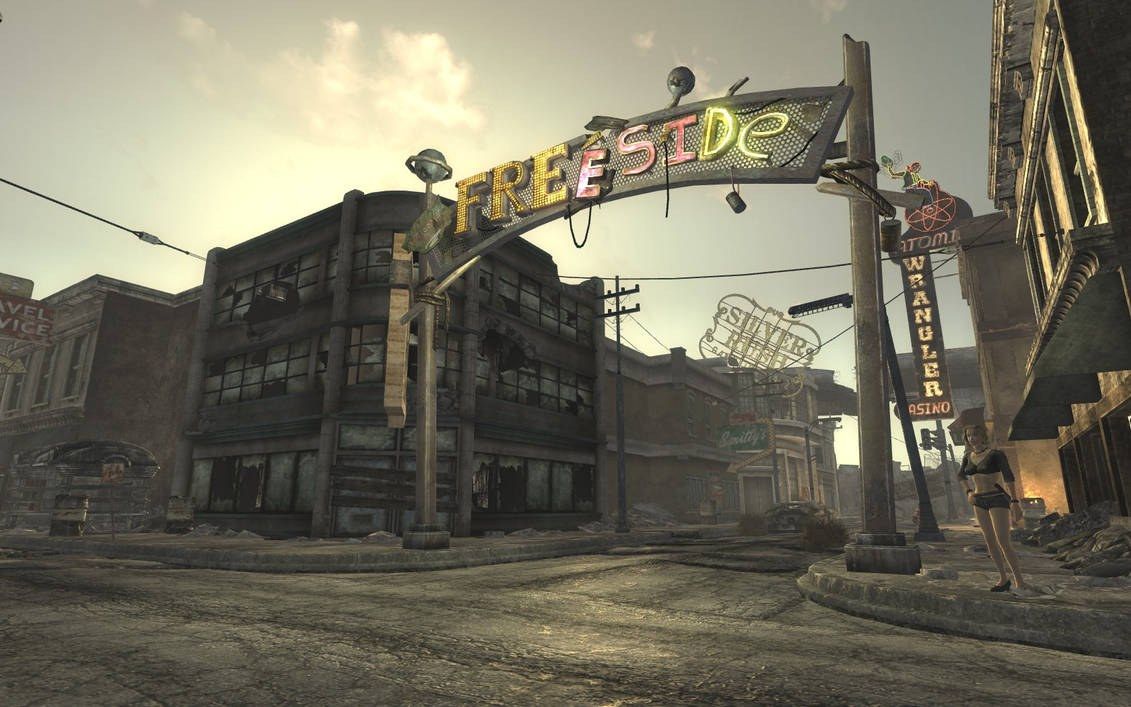 Freeside in Fallout: New Vegas