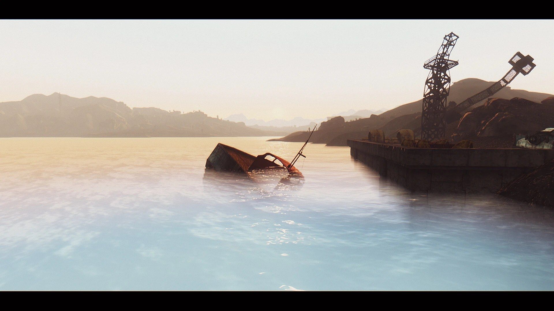 Lake Mead in Fallout: New Vegas