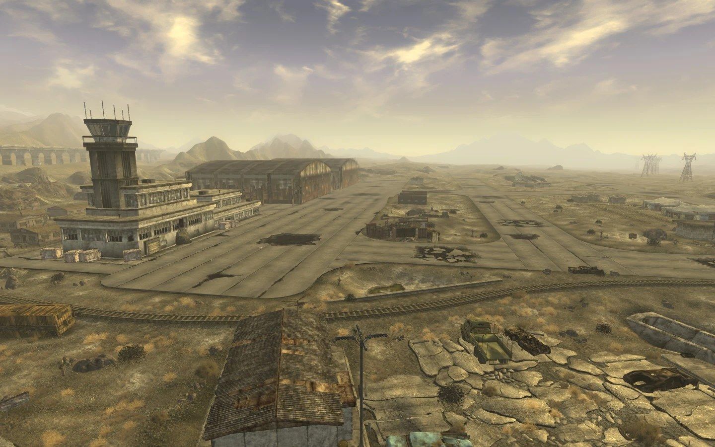 Nellis Air Force Base in Fallout: New Vegas