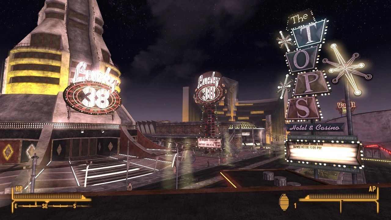 The Strip in Fallout: New Vegas