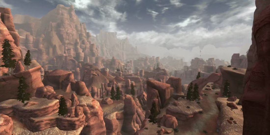 Zion Canyon in Fallout: New Vegas