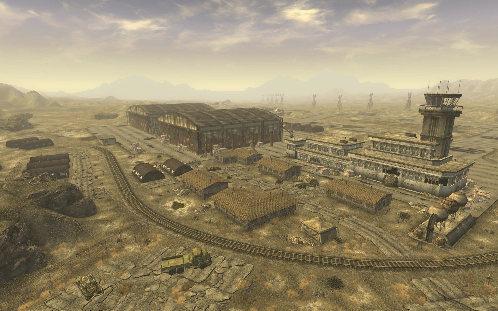 Adams Air Force Base in Fallout 3