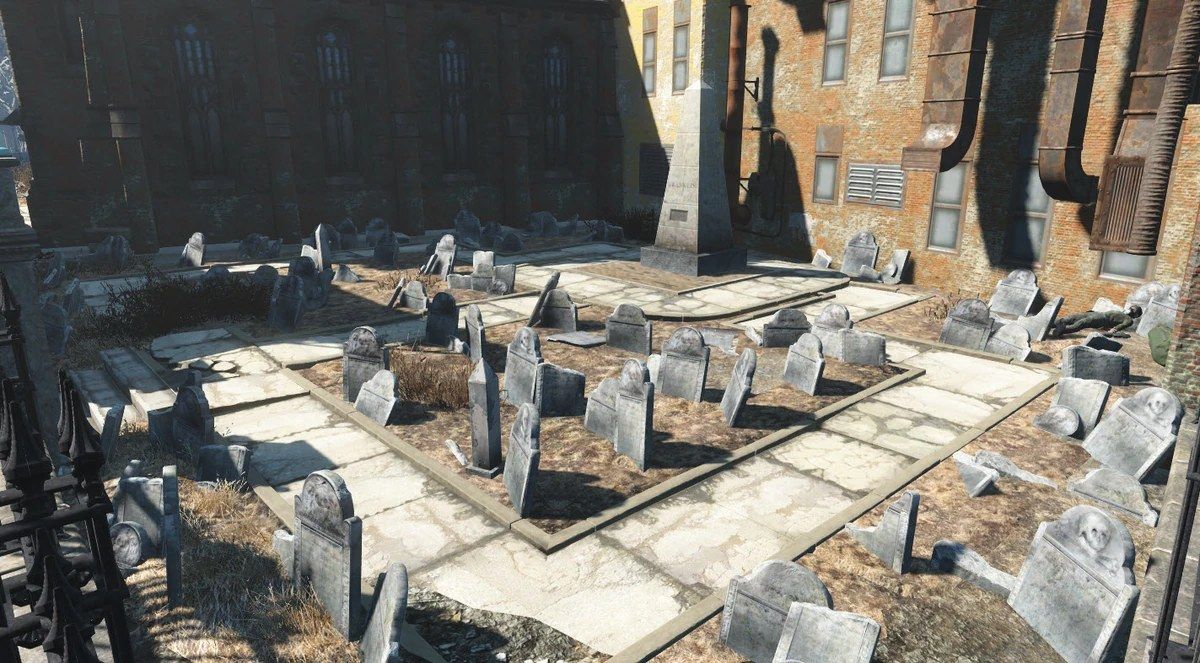 Old Granary Burying Ground in Fallout 4