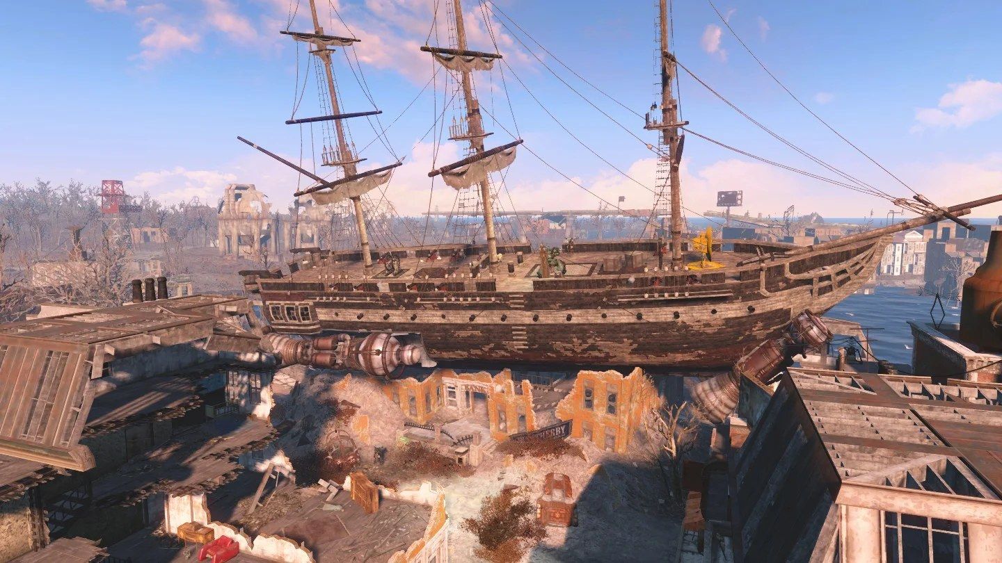 USS Constitution in Fallout 4