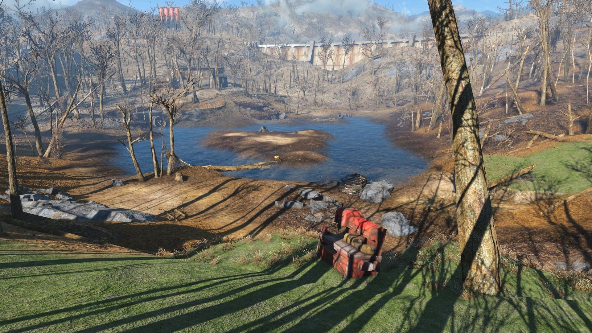 Walden Pond in Fallout 4
