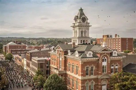 Athens and Ohio University, OH