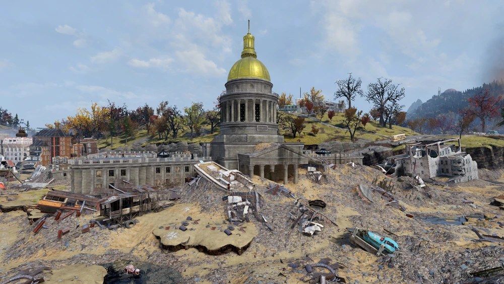 Charleston Capitol Building in Fallout 76