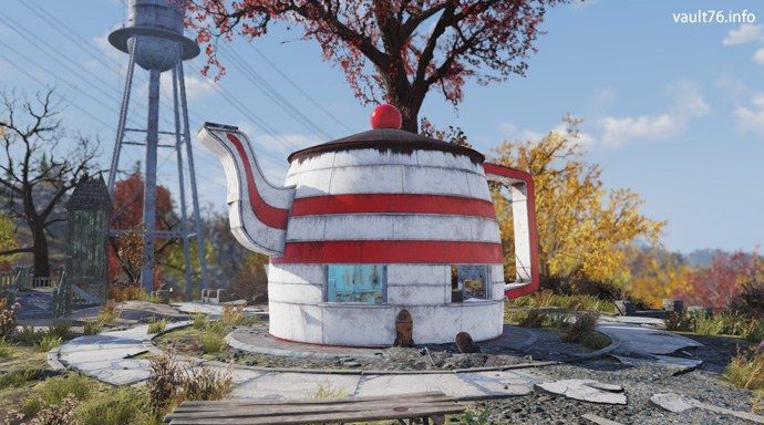 Giant Teapot in Fallout 76