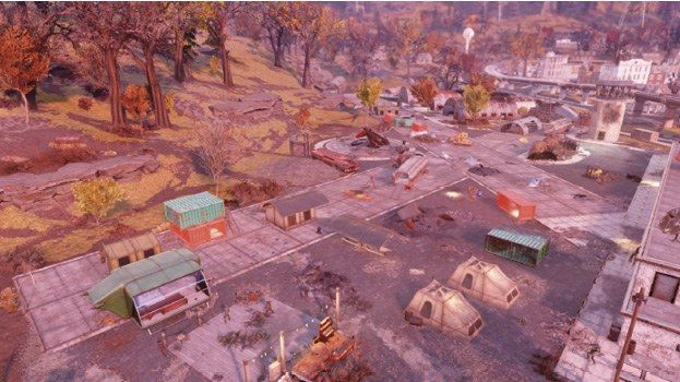 Morgantown Airport in Fallout 76