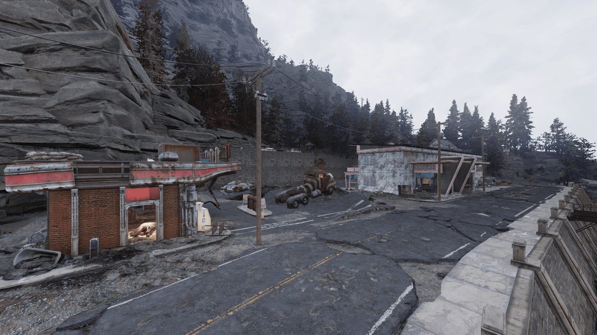 Seneca Rocks Visitor Center in Fallout 76