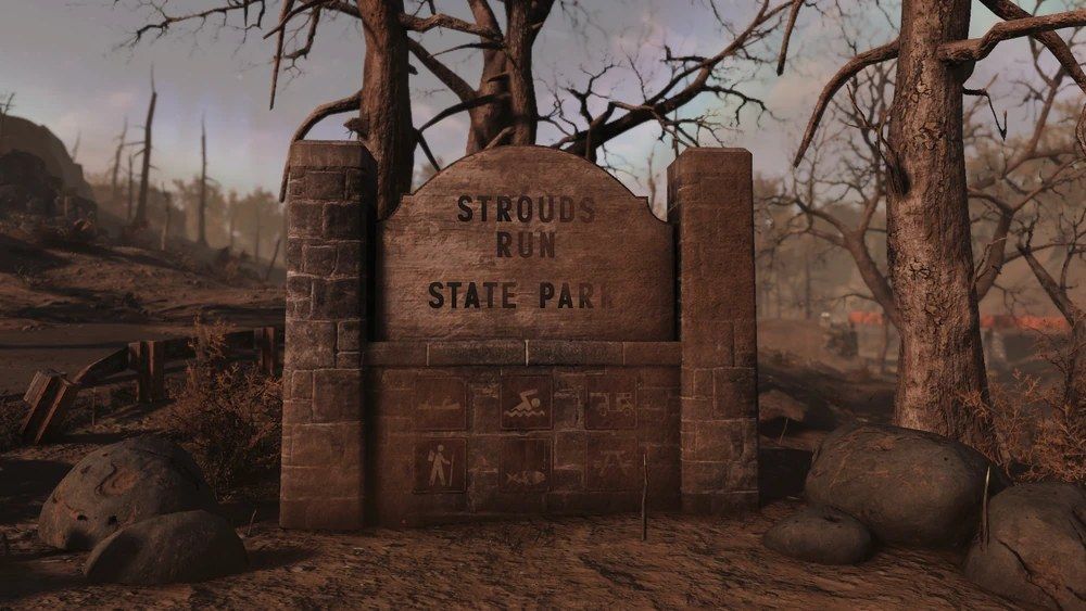 Strouds Run State Park in Fallout 76
