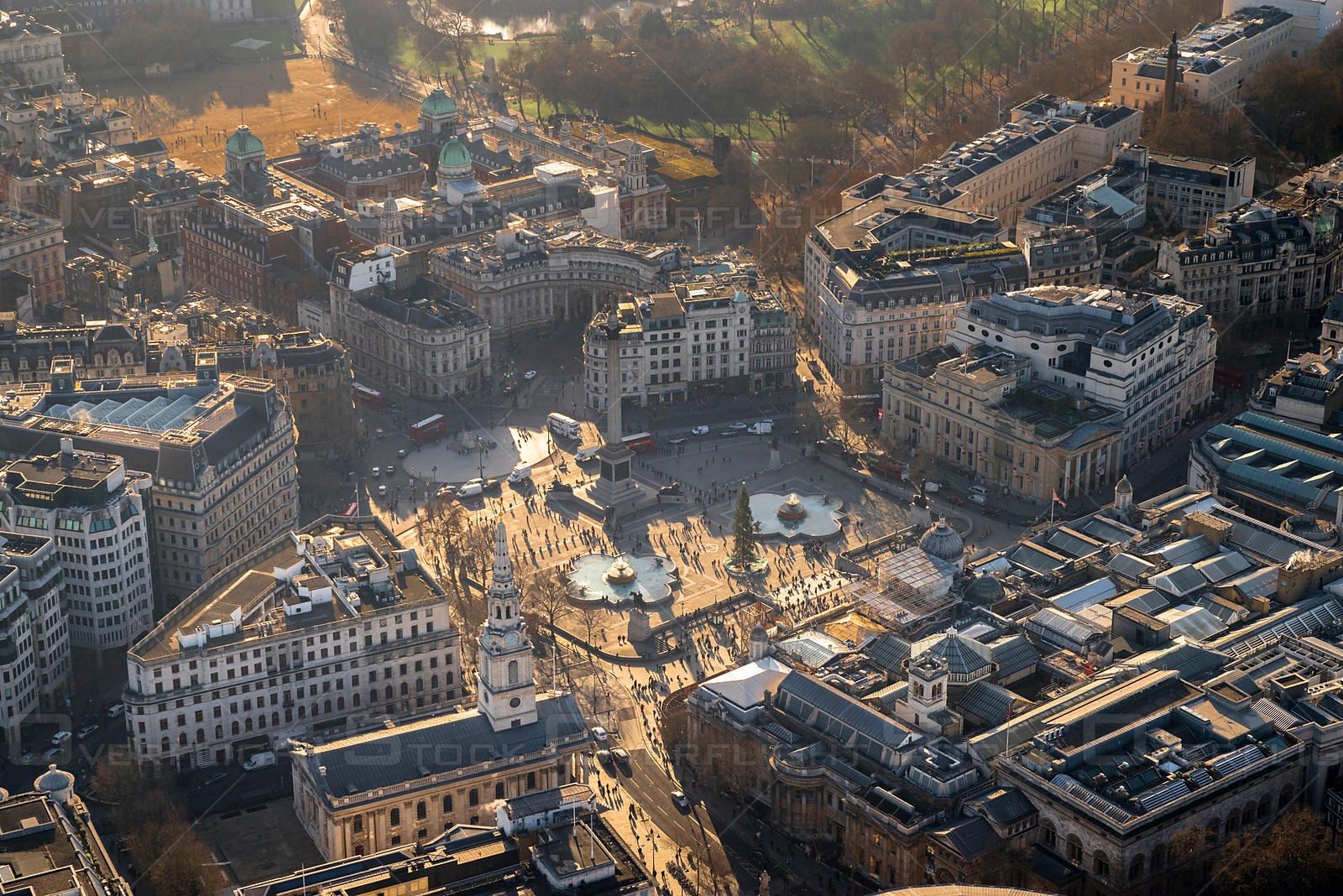 Trafalgar Square, London, UK