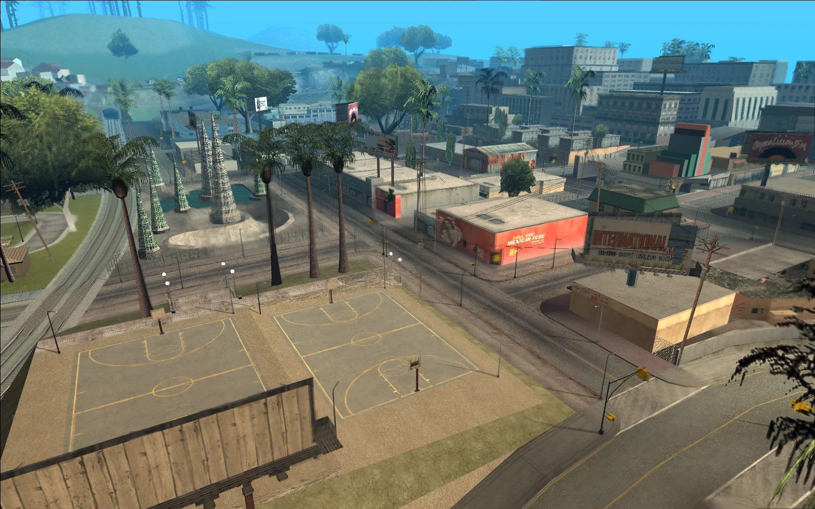 East Los Santos in Grand Theft Auto: San Andreas
