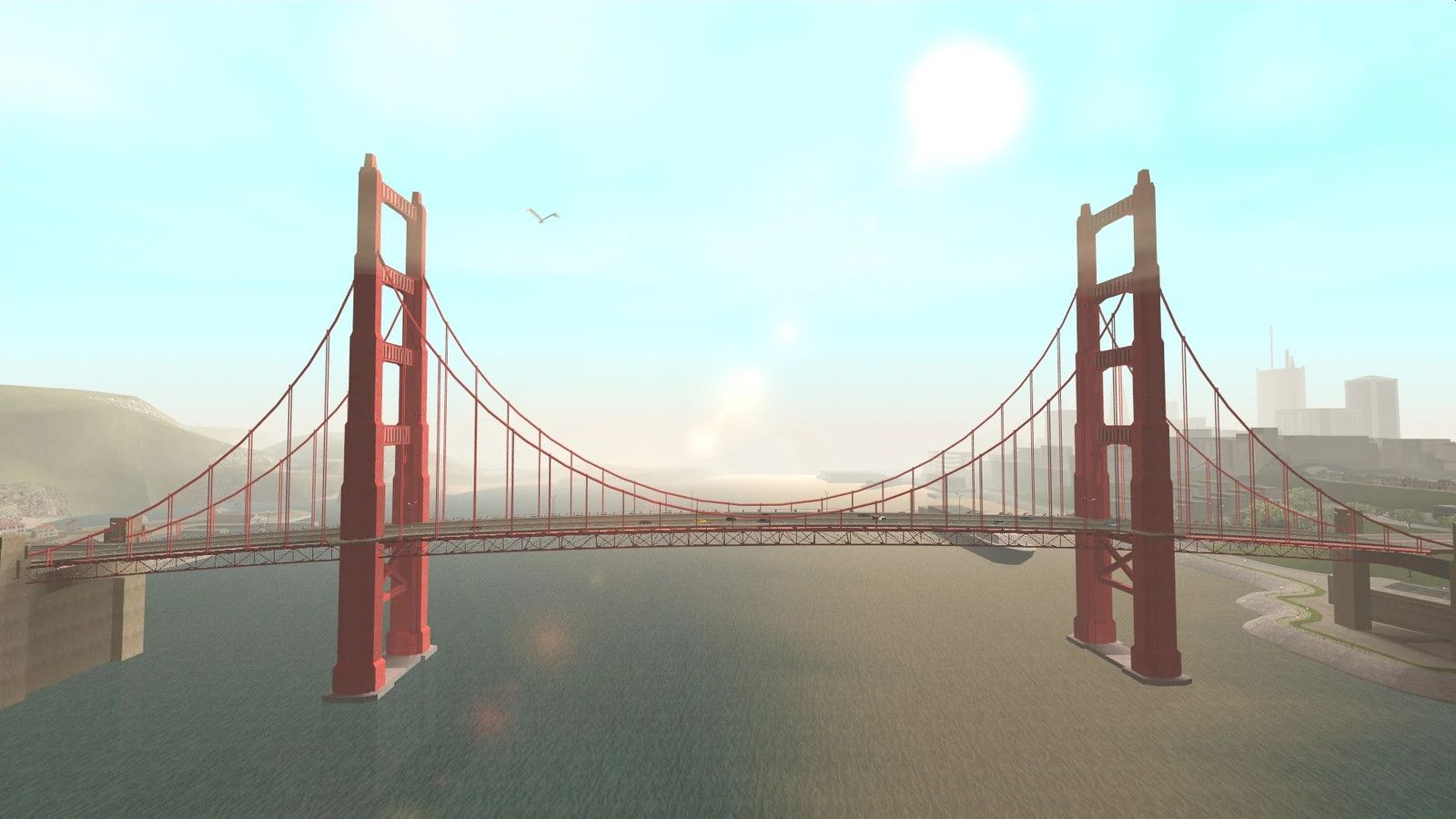 Gant Bridge in Grand Theft Auto: San Andreas