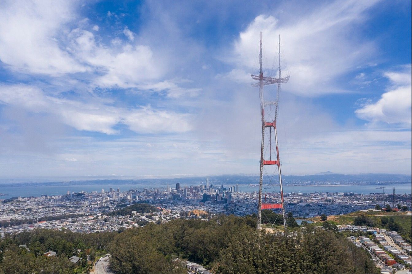 Mount Sutro (with Sutro Tower), San Francisco, California