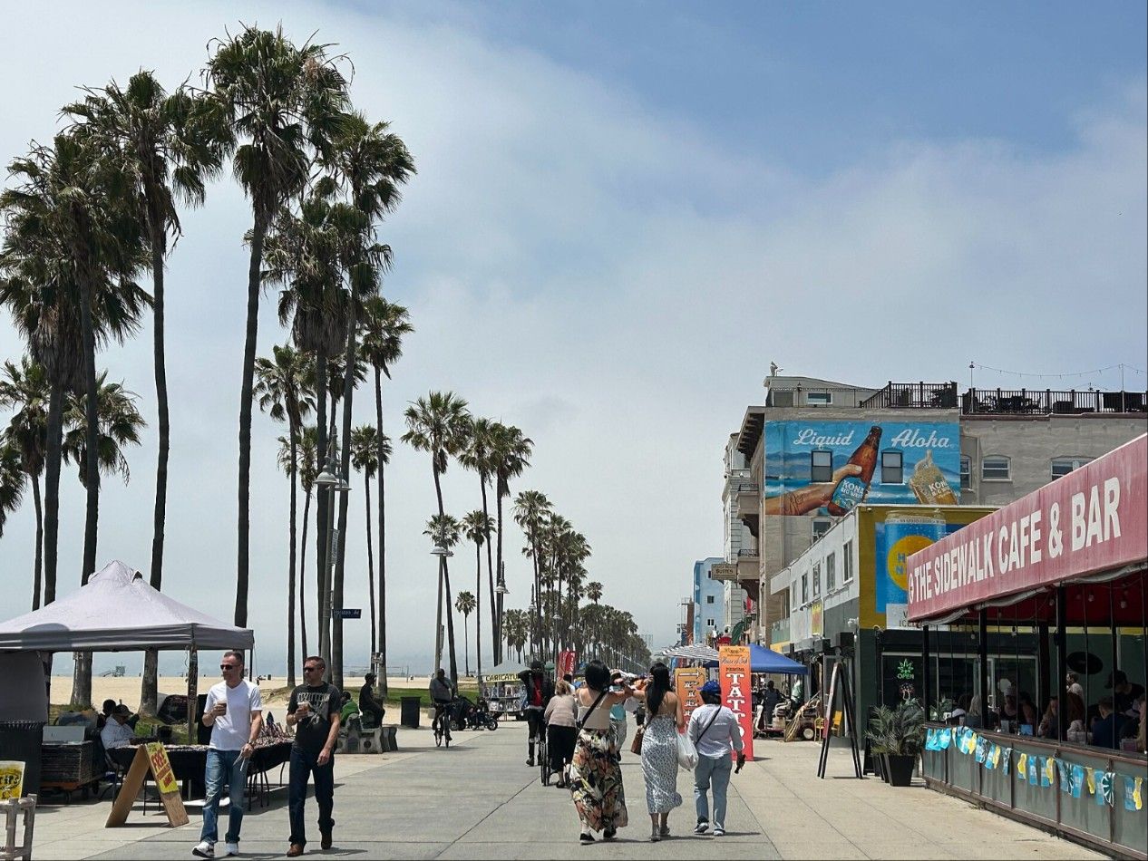 Venice Beach (Ocean Front Walk and Muscle Beach), Los Angeles, California